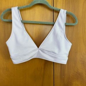 Shein Ribbed Bikini Top